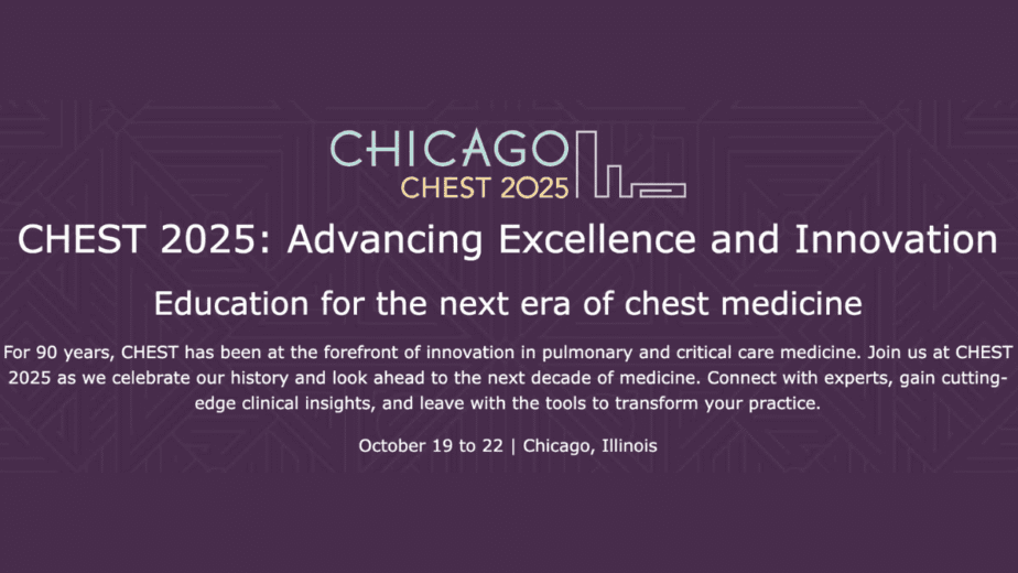 CHEST 2025 Annual Meeting-Chicago, IL