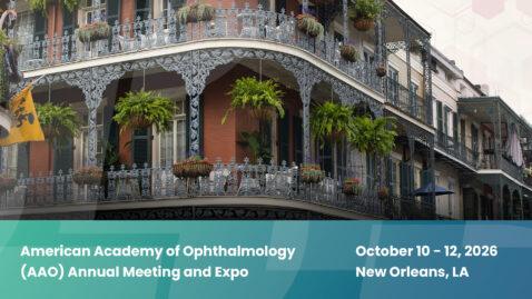 American Academy of Ophthalmology (AAO) Annual Meeting and Expo 2026